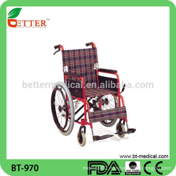 Hot sale Steel used manual standing wheelchair